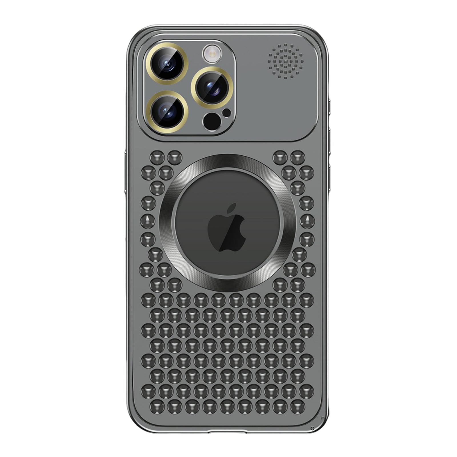 Metal Aluminum Honeycomb Cooling MagSafe iPhone Case